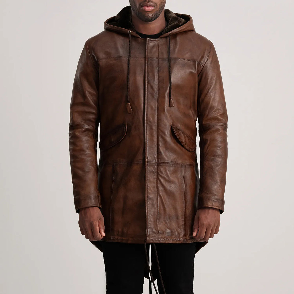 Delvin 가죽 자켓 남성용 – alternate product view 4