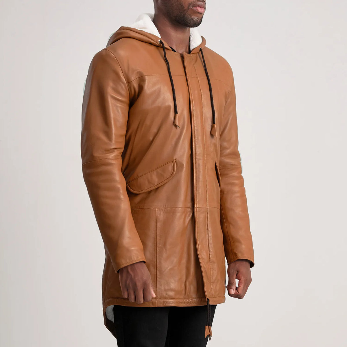 Delvin 가죽 자켓 남성용 – alternate product view 2