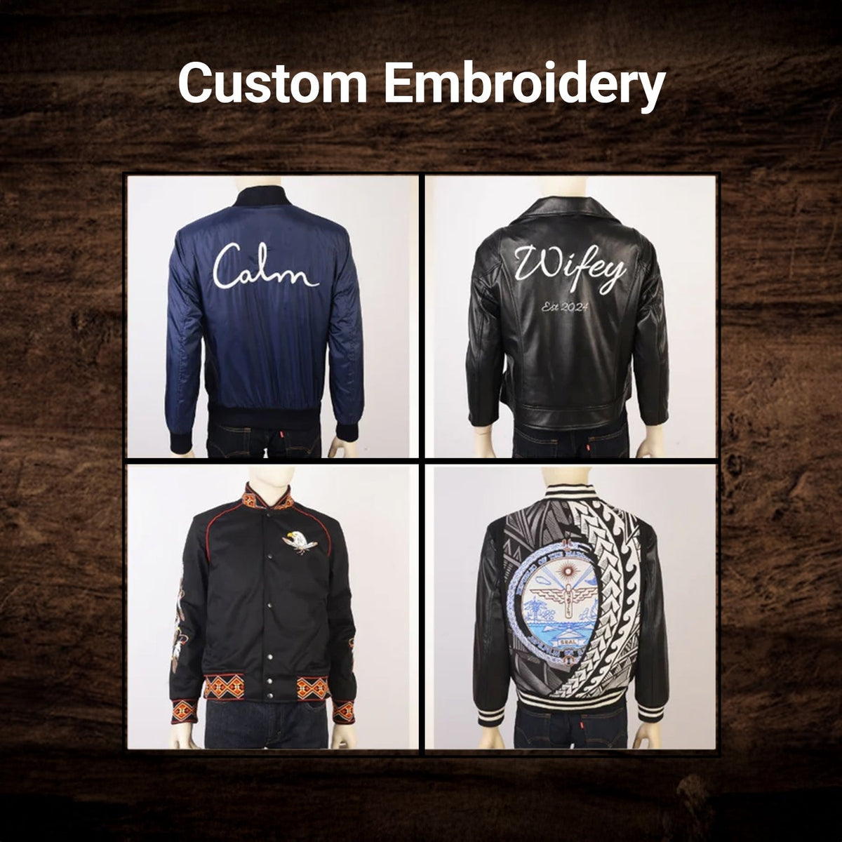 
Design Your Own 가죽 자켓 여성용 – alternate product view 10