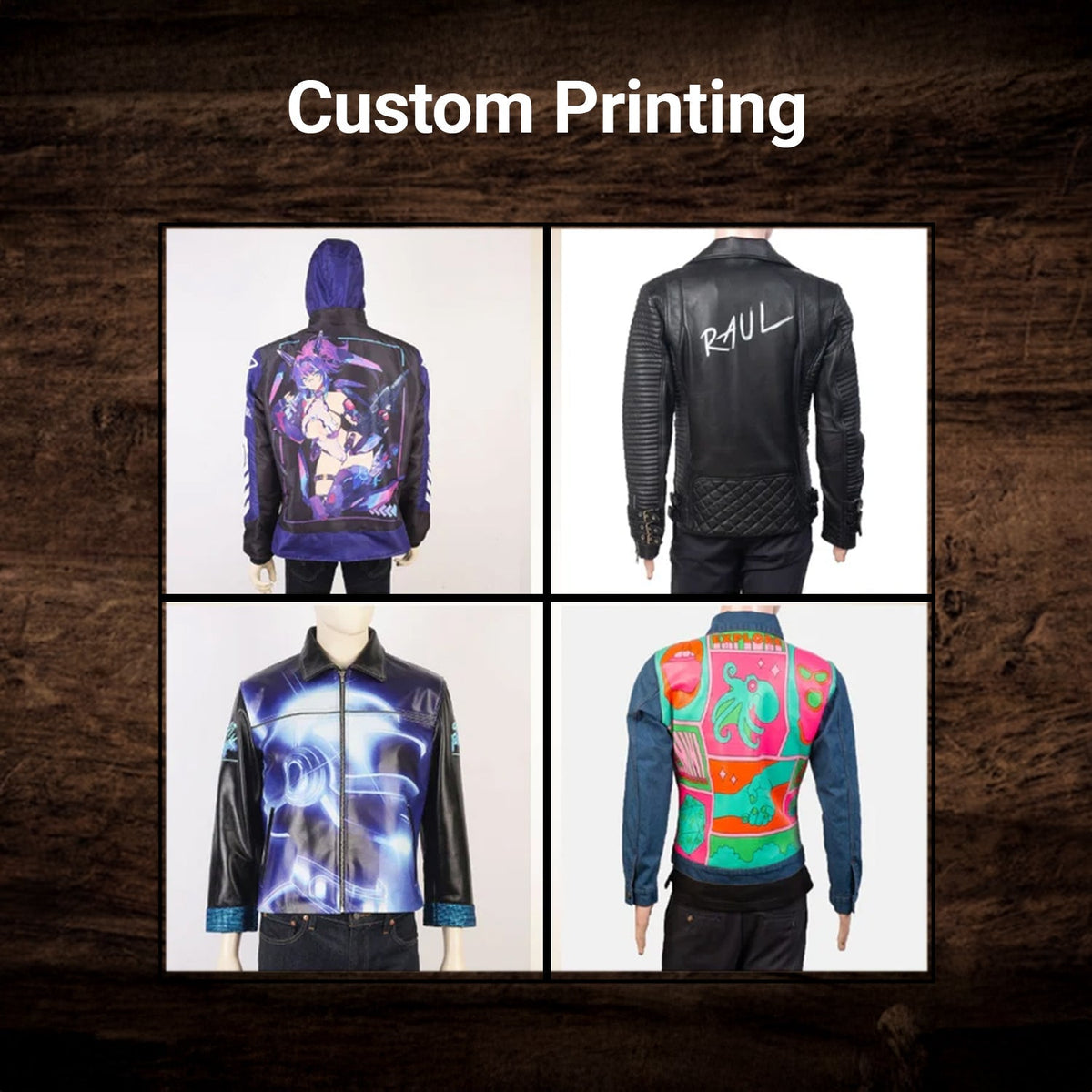 
Design Your Own 가죽 자켓 여성용 – alternate product view 9