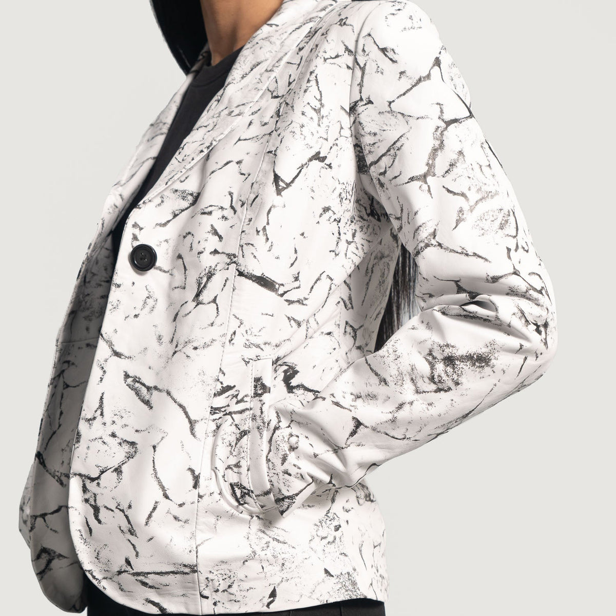 Interior View Showing Quilted viscose lining &amp; Dual Inside Utility Storage Pockets