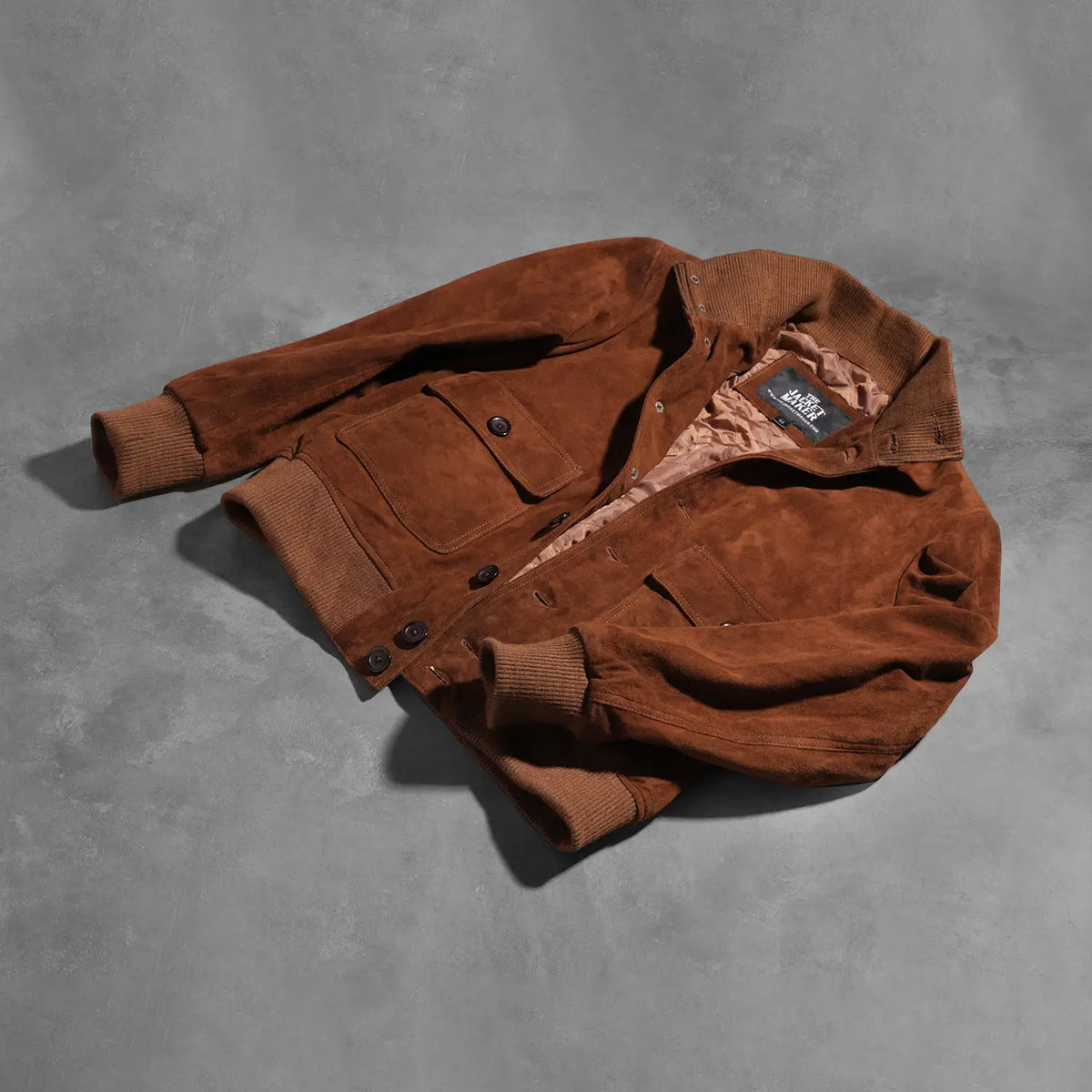 Eaton 가죽 봄버 자켓 남성용 – alternate product view 8