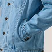 
내부 라이닝 뷰 Showing Quilted Viscose Lining & 내부 수납 포켓 2개