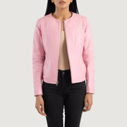 Elixir Collarless 가죽 자켓 여성용 – alternate product view 1