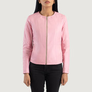Elixir Collarless 가죽 자켓 여성용 – alternate product view 4