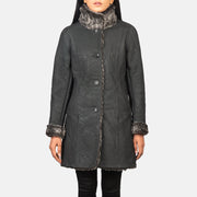 
Erica Shearling 가죽 코트 여성용 – alternate product view 3