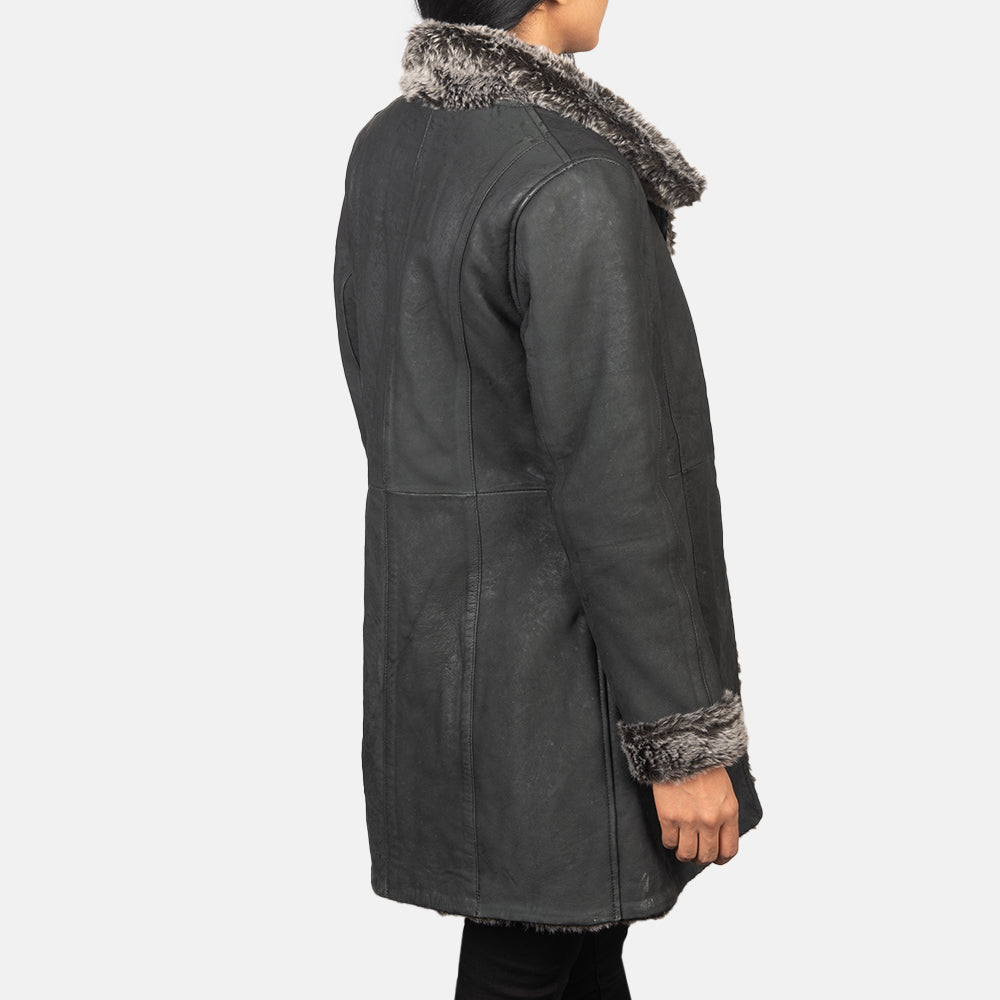 
Erica Shearling 가죽 코트 여성용 – alternate product view 5