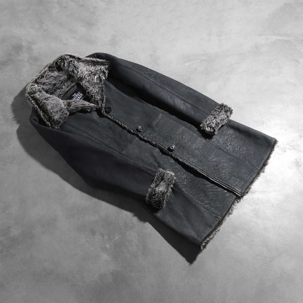 
Erica Shearling 가죽 코트 여성용 – alternate product view 8