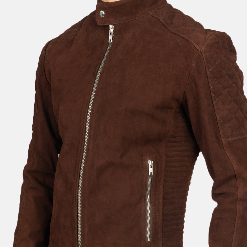 Fernando Quilted 가죽 라이더 자켓 남성용 – alternate product view 6