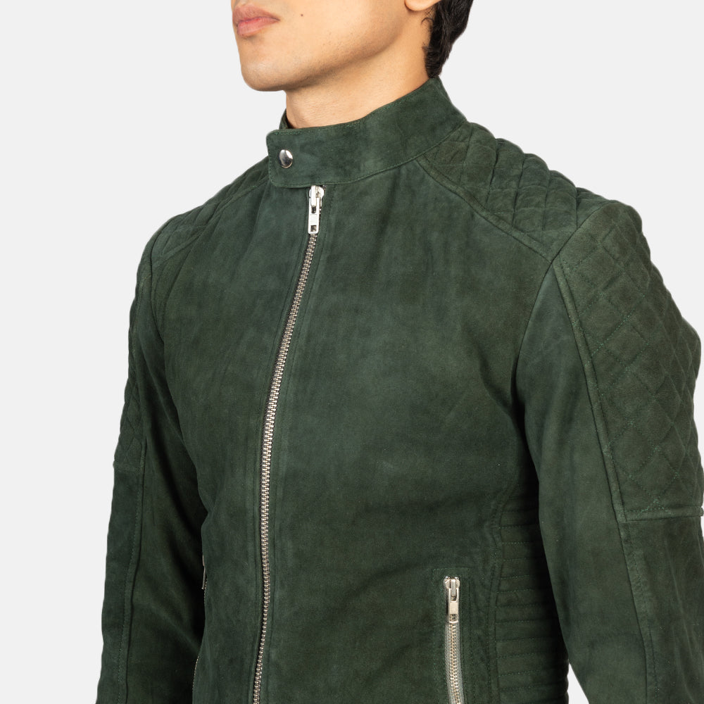 Fernando Quilted 가죽 라이더 자켓 남성용 – alternate product view 6