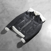 
Fiona Hooded 리얼 양털 무스탕 여성용 – alternate product view 8