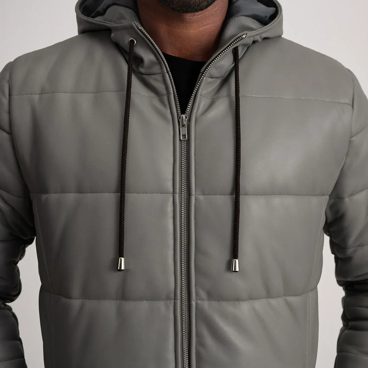 
Floyd 가죽 코트 탄 Puffer 가죽 자켓 남성용 – alternate product view 4