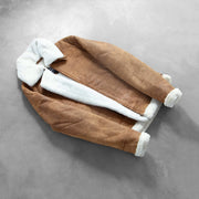 Francis B-3 블랙 가죽 봄버 자켓 남성용 – alternate product view 8