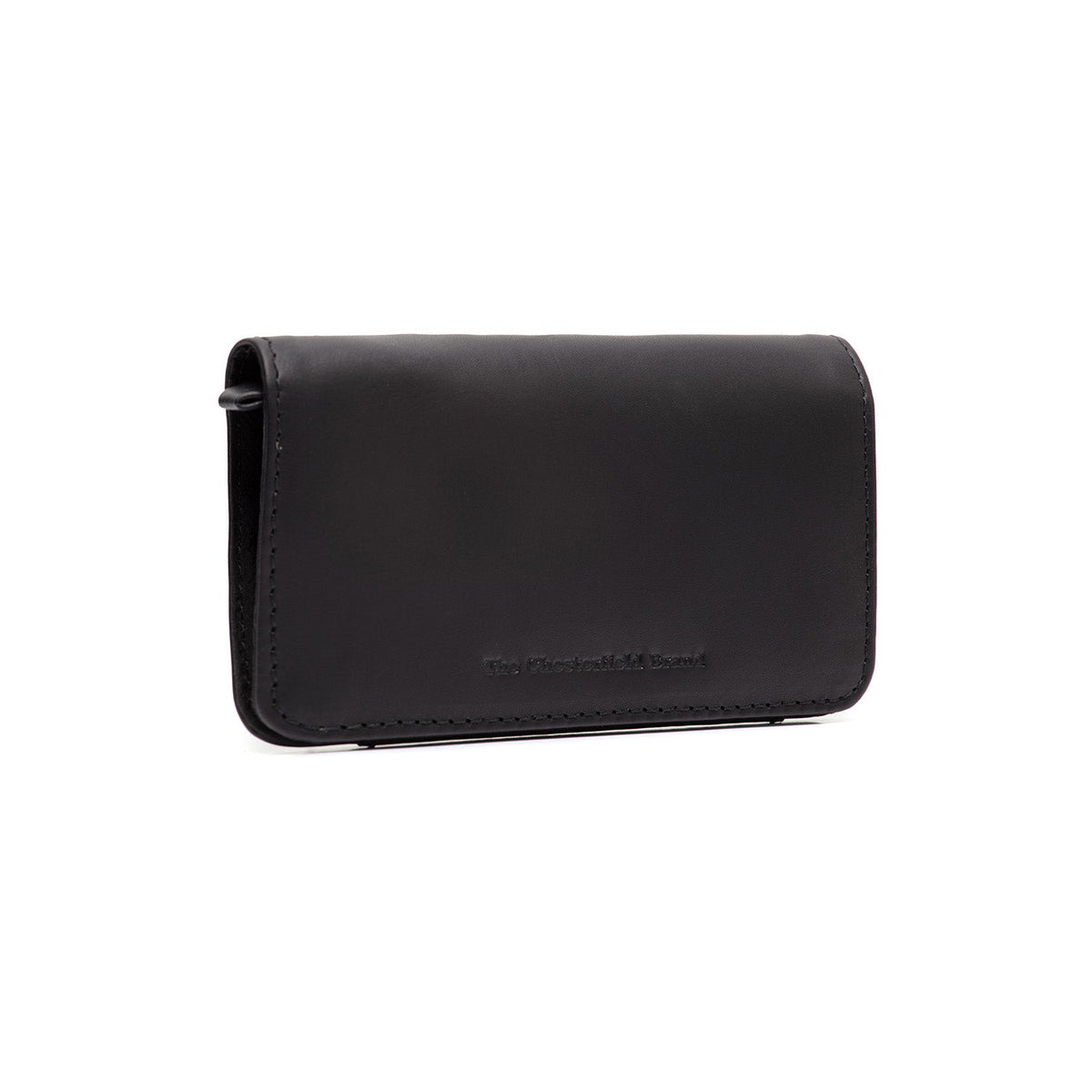 Close-Up Detail of Classic Collar &amp; Heavy-Duty Zipper Hardware on Glasses Case Maplewood 여성용