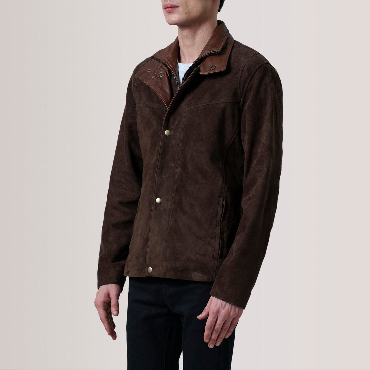 Henrik 가죽 자켓 남성용 – alternate product view 3