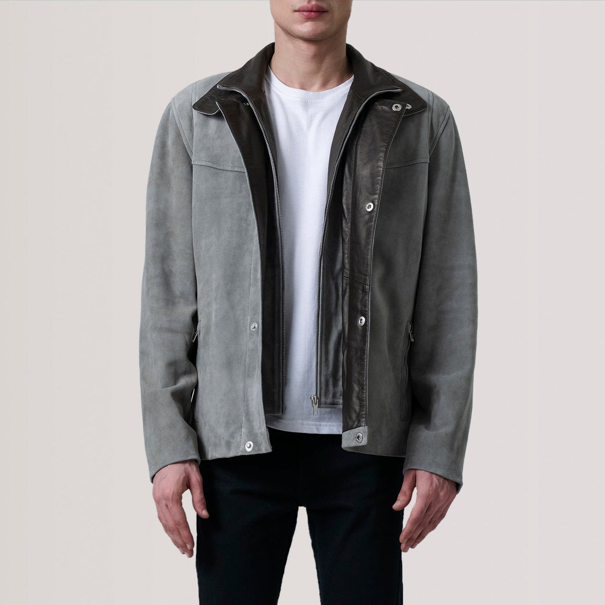 Henrik 가죽 자켓 남성용 – alternate product view 1