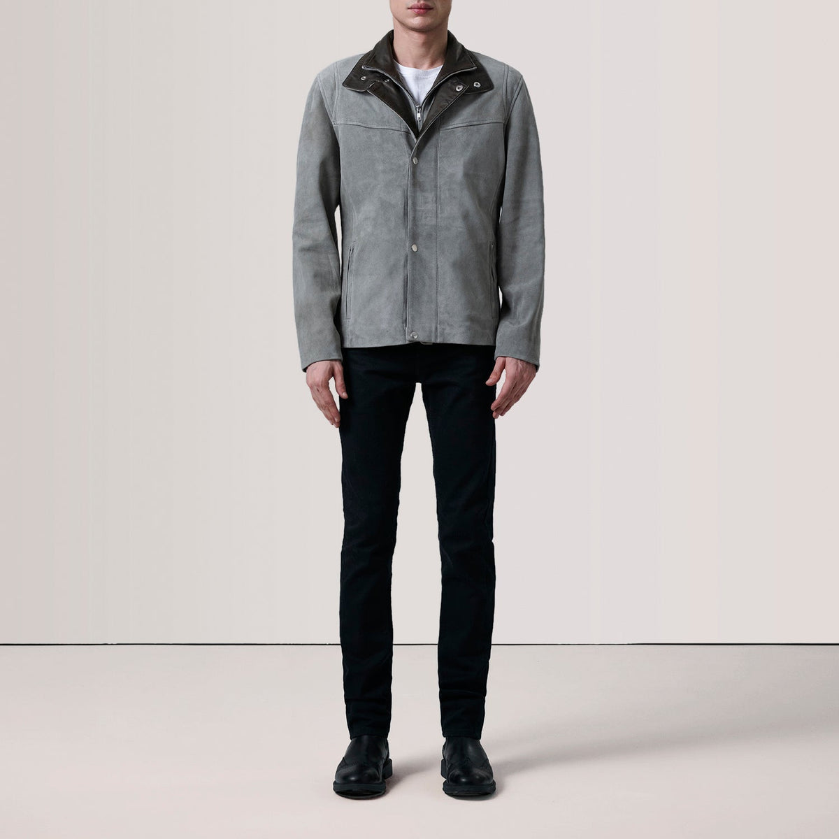 Henrik 가죽 자켓 남성용 – alternate product view 2