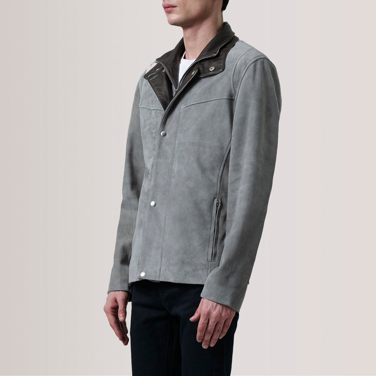 Henrik 가죽 자켓 남성용 – alternate product view 3