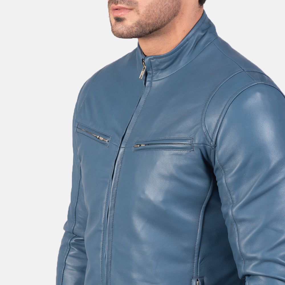 Ionic 가죽 라이더 자켓 남성용 – alternate product view 6