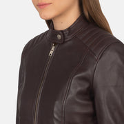 Kelsee 가죽 라이더 자켓 여성용 – alternate product view 6