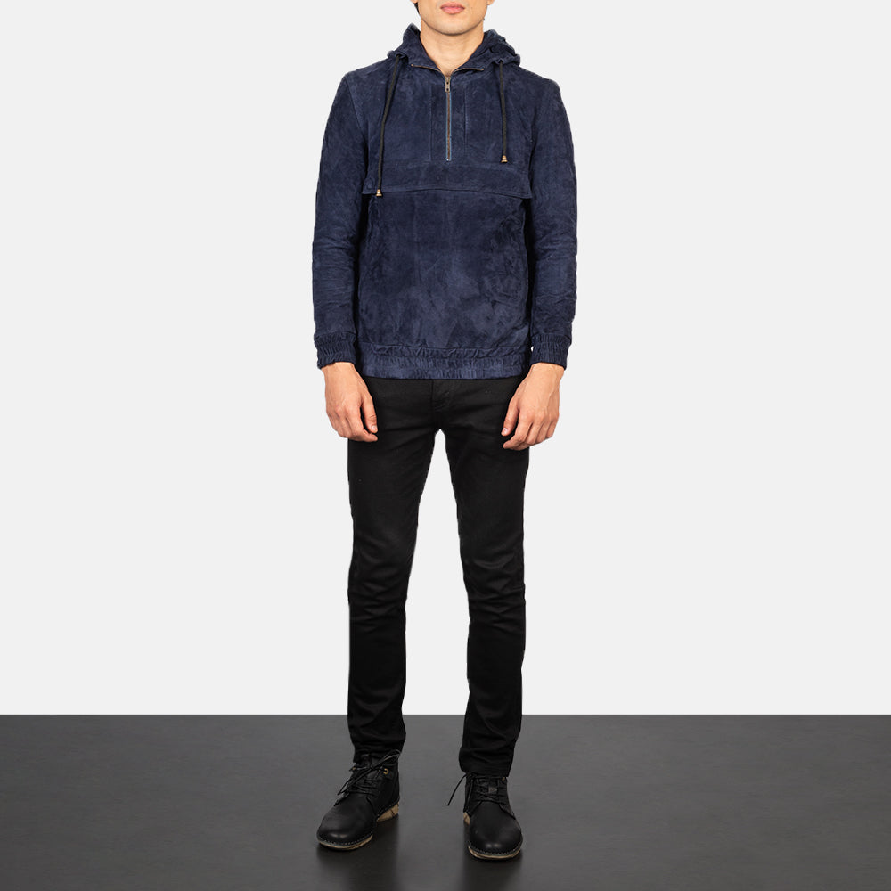 
Kenton Hooded 가죽 자켓 남성용 – alternate product view 3