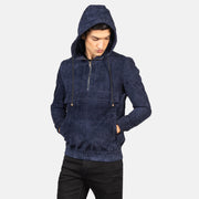 
Kenton Hooded 가죽 자켓 남성용 – alternate product view 6