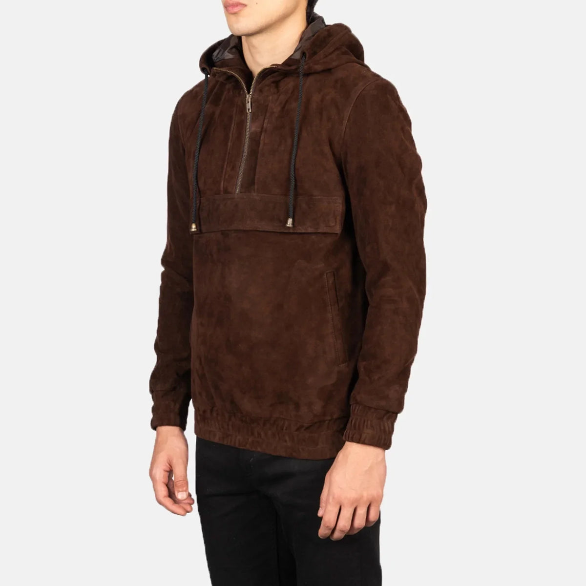 
Kenton Hooded 가죽 자켓 남성용 – alternate product view 2
