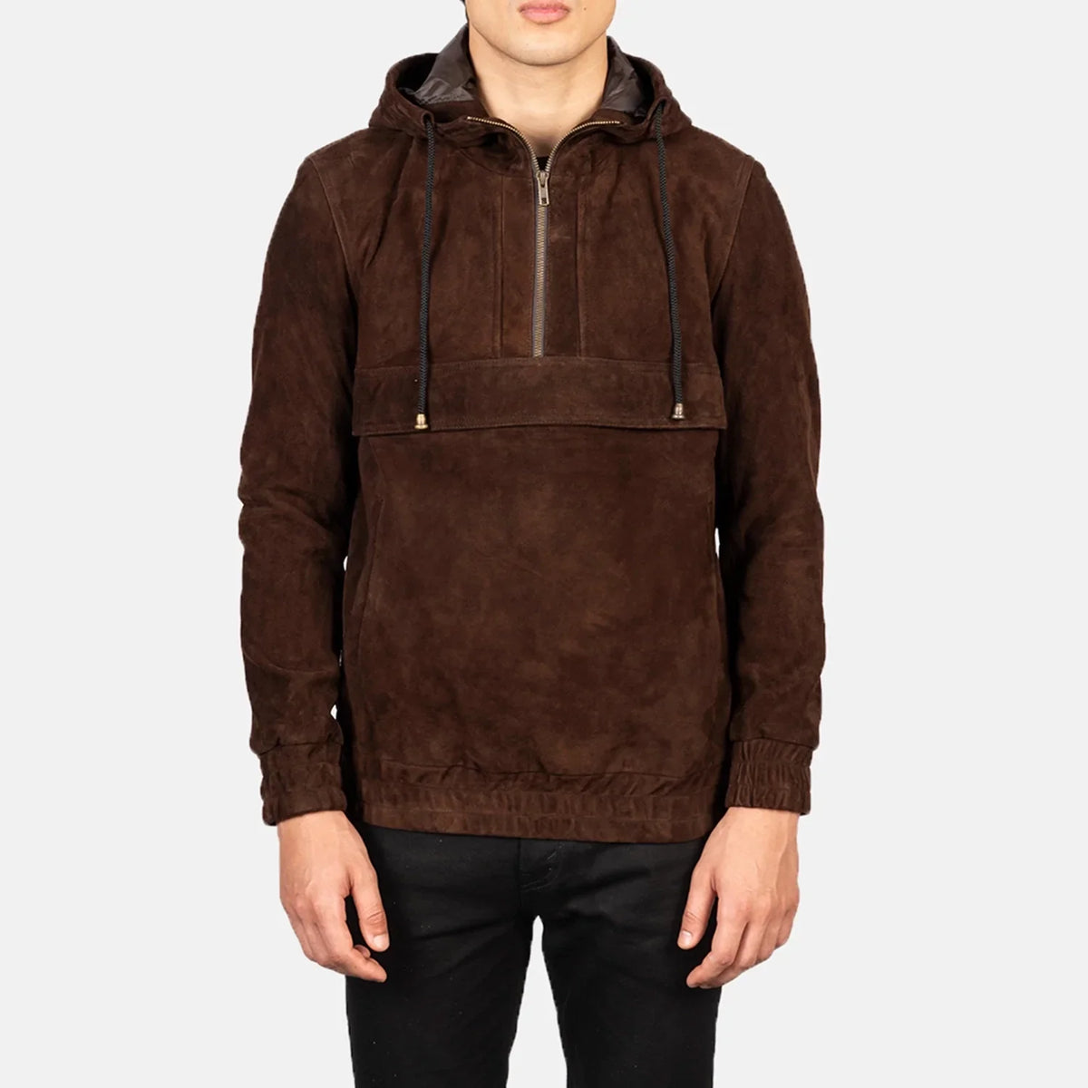 
Kenton Hooded 가죽 자켓 남성용 – alternate product view 4
