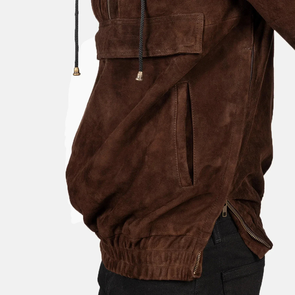 
Kenton Hooded 가죽 자켓 남성용 – alternate product view 6