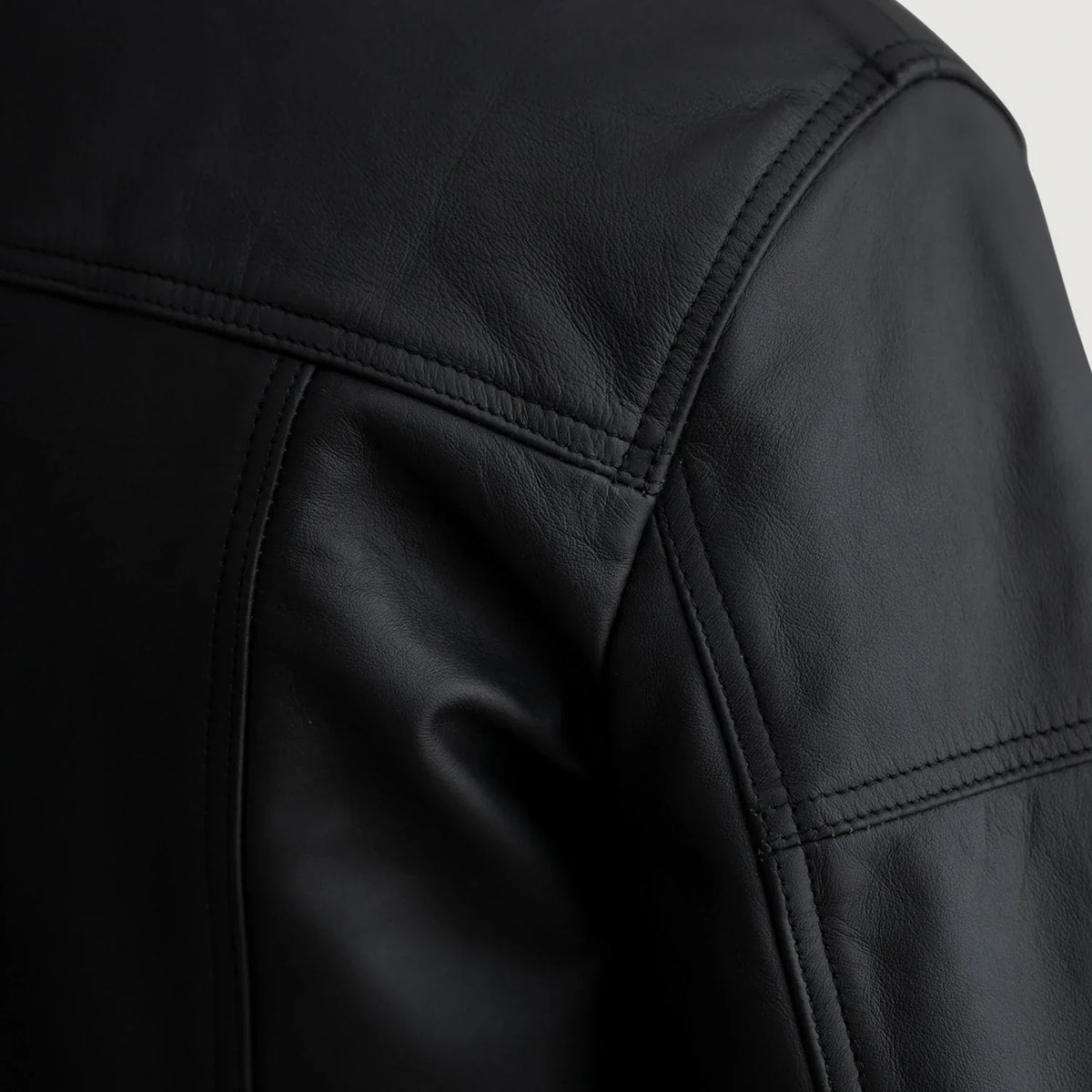 Lavendard 가죽 라이더 자켓 남성용 – alternate product view 5