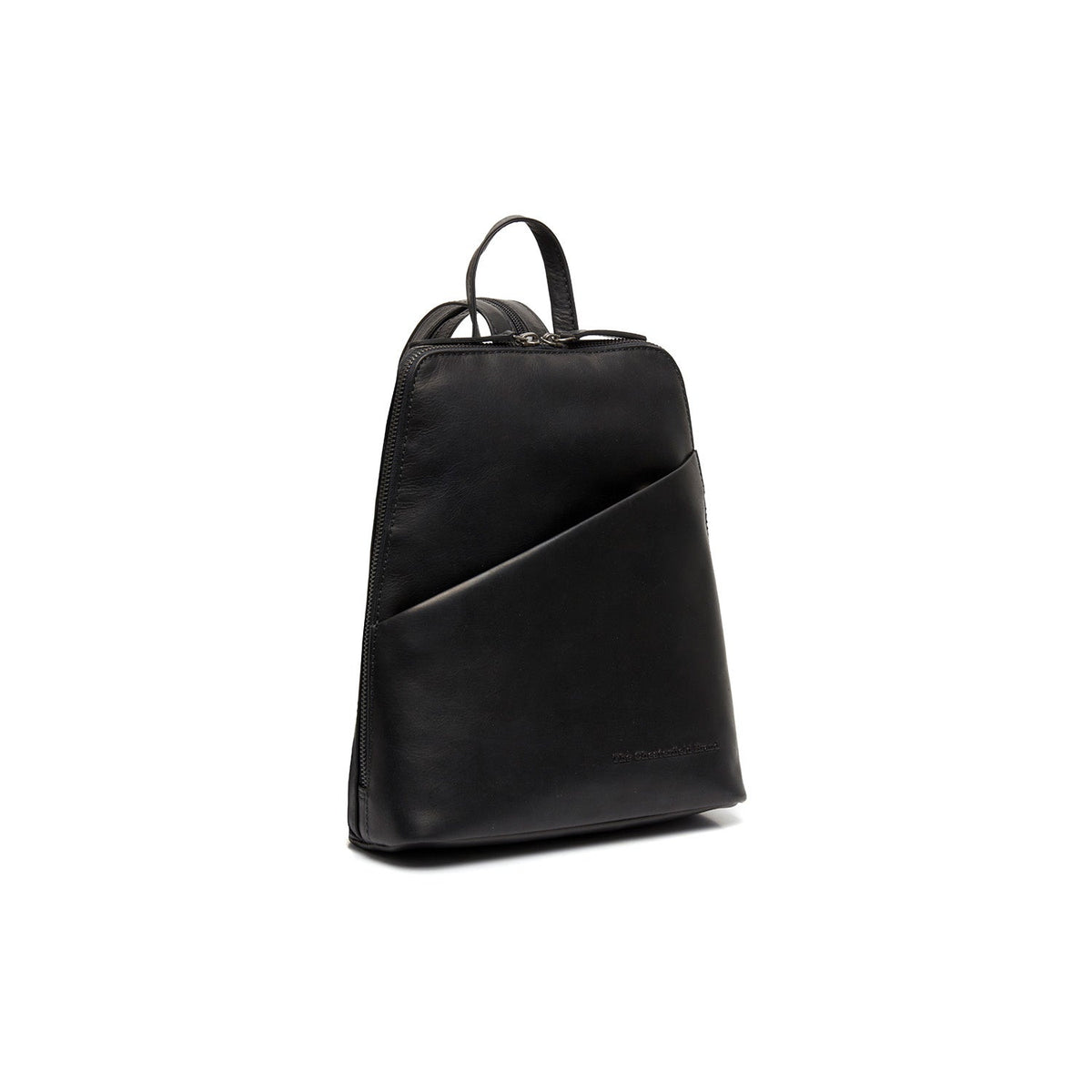 Claire Full-Grain Leather Backpack 여성용 in Classic 100% Full-Grain Leather - Full Exterior Front Profile View | Buy Online