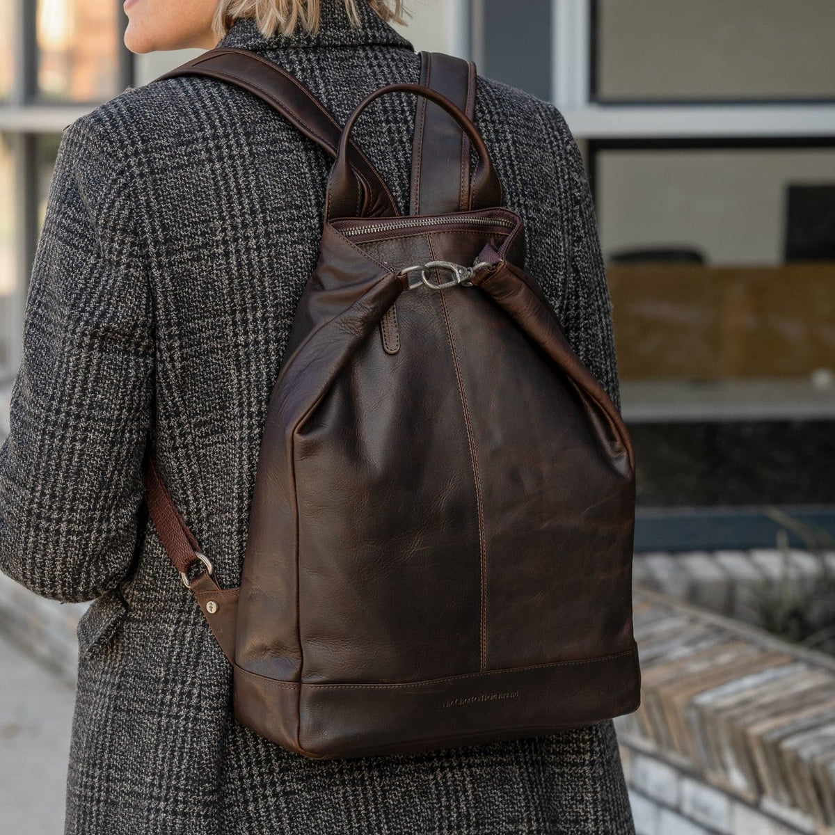 Manchester Full-Grain Leather Backpack 여성용 – alternate product view 2