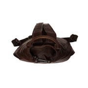 
Brown Leather Backpack Saar, detail view 3