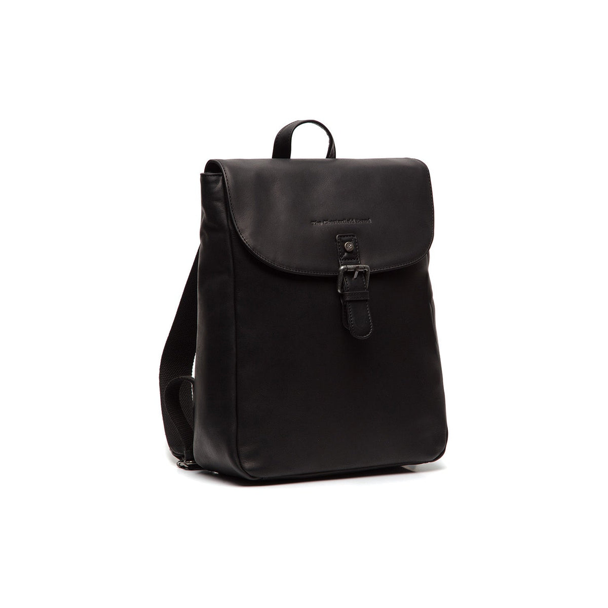 Vermont Full-Grain Leather Backpack 여성용 in Classic 100% Full-Grain Leather - Full Exterior Front Profile View | Buy Online