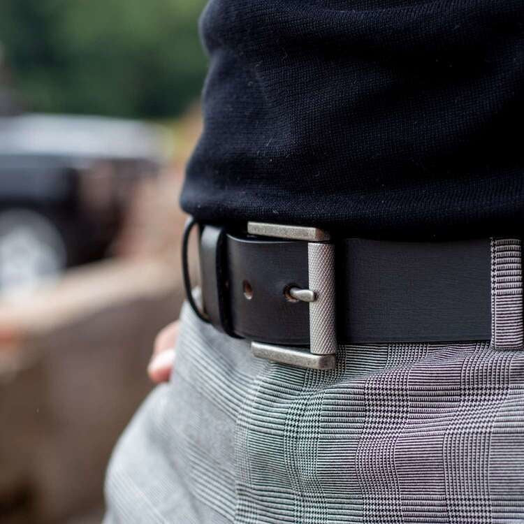 Aayden Full-Grain Leather Belt 남성용