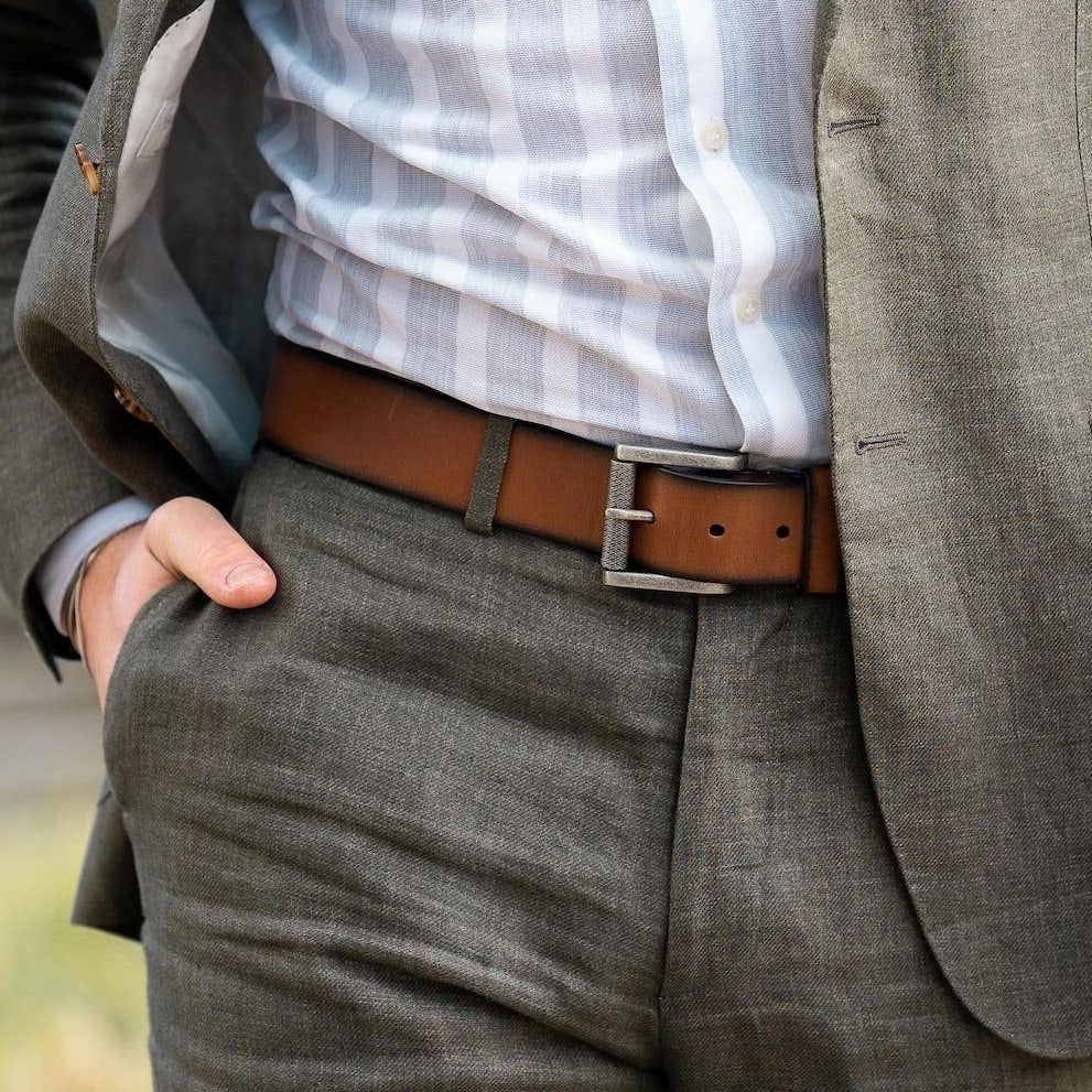 Aayden Full-Grain Leather Belt 남성용 – alternate product view 2