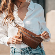 Toronto Full-Grain Leather Belt Bag 여성용 – alternate product view 2