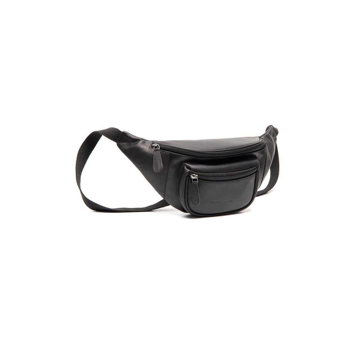 Vernio Full-Grain Leather Belt Bag 여성용 in Classic 100% Full-Grain Leather - Full Exterior Front Profile View | Buy Online