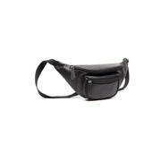 Vernio Full-Grain Leather Belt Bag 여성용 in Classic 100% Full-Grain Leather - Full Exterior Front Profile View | Buy Online