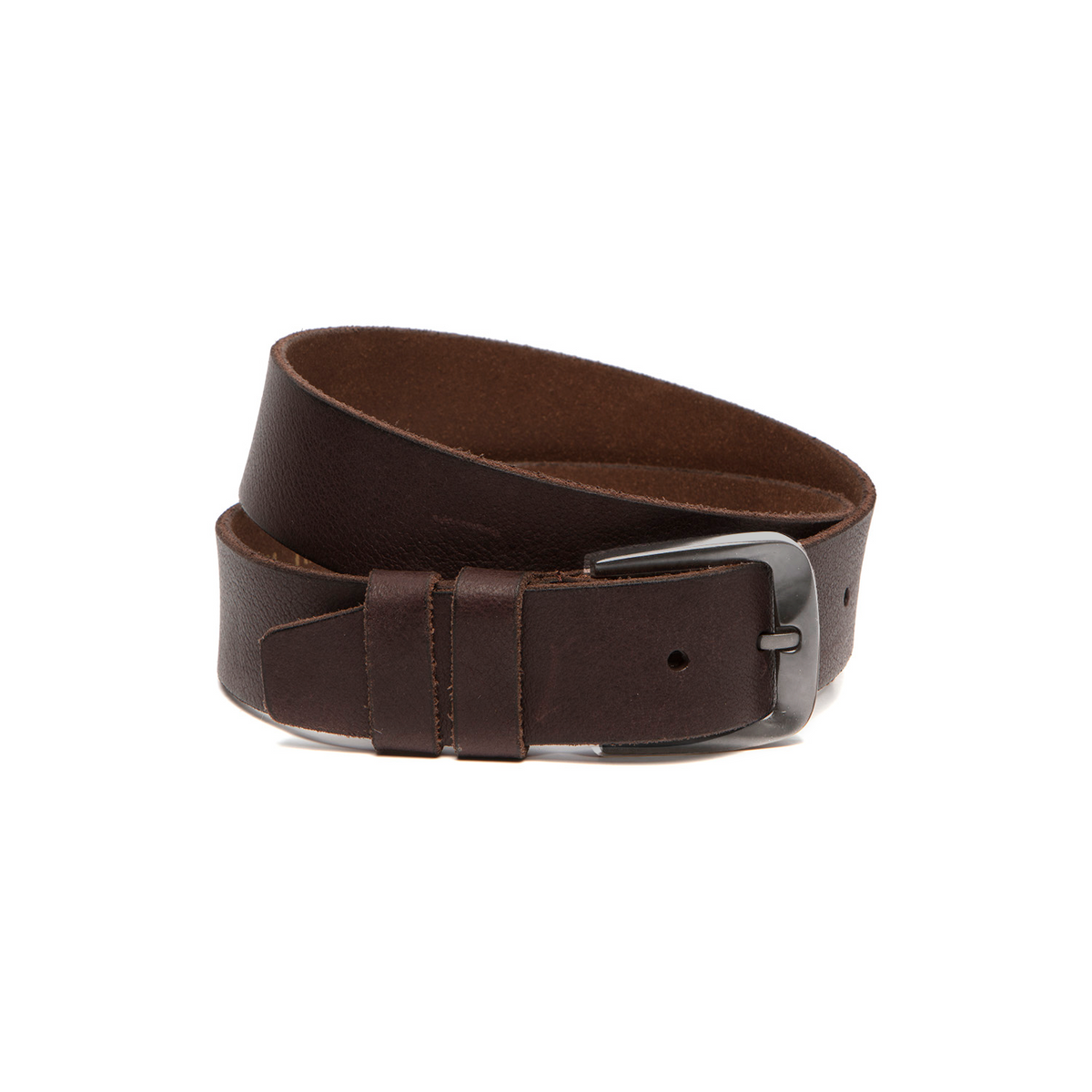 
Solid Antique Brass Hardware & Heavy-Duty Dual Zipper Detail on Copper 풀그레인 천연 가죽 Belt 남성용