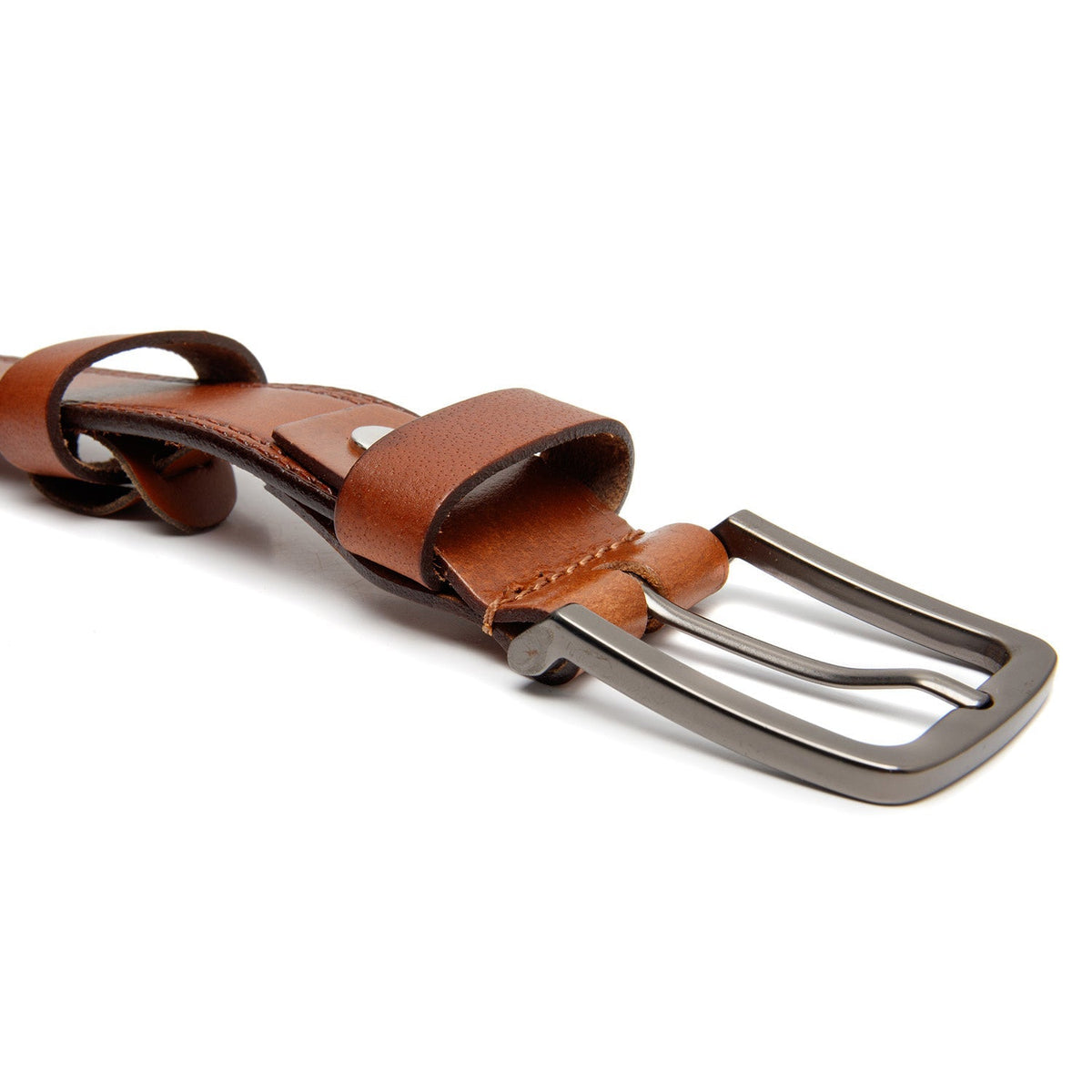 
Manovo 풀그레인 천연 가죽 Belt 남성용 – alternate product view 2