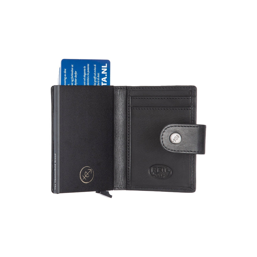 Barrea Full-Grain Leather Card Holder 여성용