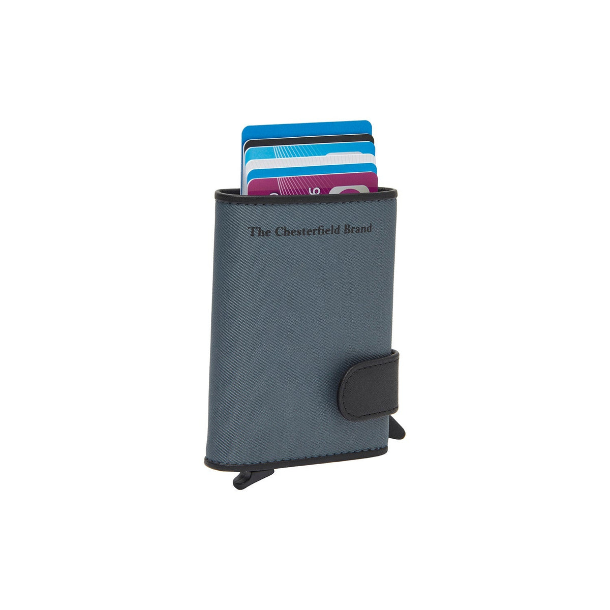 Delsbo Full-Grain Leather Card Holder 여성용 in Classic 100% Full-Grain Leather - Full Exterior Front Profile View | Buy Online