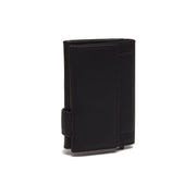 
Classic 100% Full-Grain Leather Card Holder - 보강된 가죽 스트랩과 정교한 스티칭이 돋보이는 후면 뷰