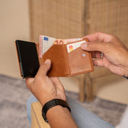 Lancaster Full-Grain Leather Card Holder 여성용 – alternate product view 3