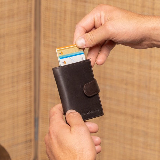Leipzig Full-Grain Leather Card Holder 여성용 – alternate product view 2