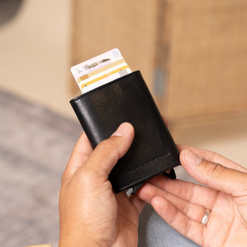 Paris Full-Grain Leather Card Holder 여성용