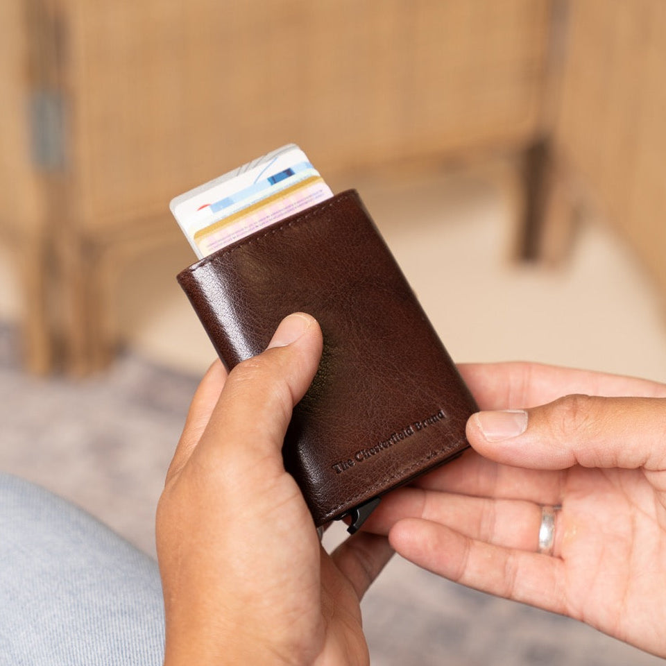 Paris Full-Grain Leather Card Holder 여성용 – alternate product view 2