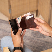 Paris Full-Grain Leather Card Holder 여성용 – alternate product view 3