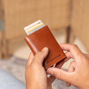 Paris Full-Grain Leather Card Holder 여성용 – alternate product view 2